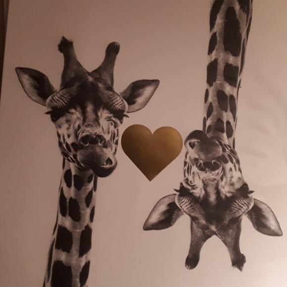 Giraffe Print w/🦒🦒REAL Gold Foil - NWT - Picture 4 of 5